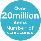 Over 20million items Number of compounds