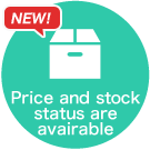 Price and stock status are avairable